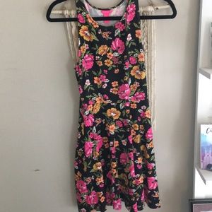 Flowy floral dress